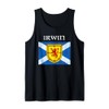 Irwin Scottish Clan Family Name Scotland Flag Tank Top