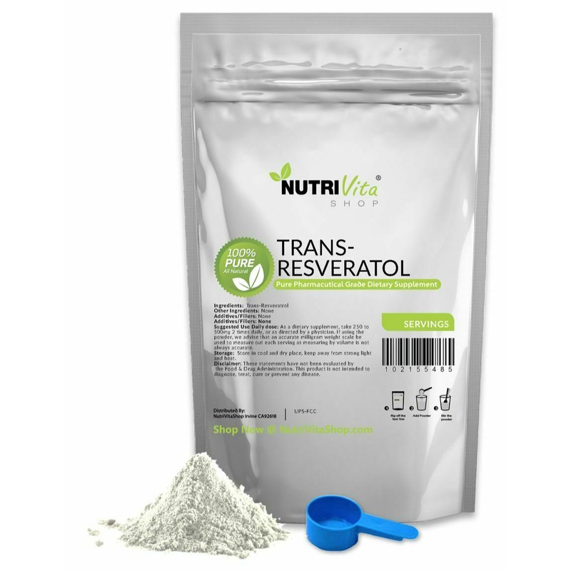 Resveratrol 500mg Anti-Aging Capsules