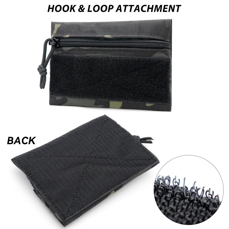 Qavctw Tactical Admin Pouch Tool Storage Snack Bag Candy Hanging