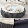 BedStill 23 inches Donut Dog Bed for Small Dogs -