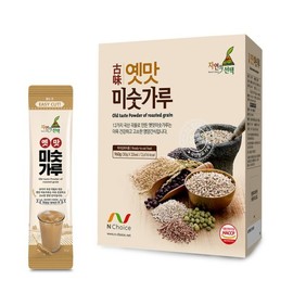 Nature's Choice 자연의선택 국내산 12곡물 옛맛미숫가루 960g(30g x 32포/스틱형) Nature's Choice Domestic 12-Grain Traditional Misutgaru Powder 960g (30g x 32 Packets/Stick Type)
