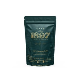TIG 1897 Coffee Organic Colombian Coffee Ground Whole Beans Medium Roast - Arabica Handpicked Roasted Gourmet Premium Coffee Beans Whole and Ground, 1lb Bag (1Lb Bag, Beans)