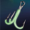 Behr Power Treble glowing hooks 5 items, 2/0
