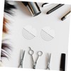 Mikinona Hair Extension Bonding Guards 25pcs Round Shield Spacers Templates