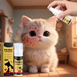 Unbranded New Pet Skin Treatment Spray for Dogs and Cats - Nature Soothing Solution 50ML