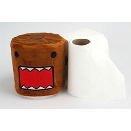 Domo Cartoon Toilet Paper Cloth Fabric Cover