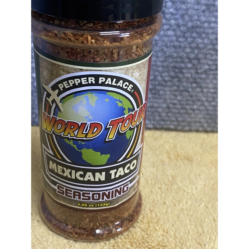 Pepper Palace 5 Pepper Palace WORLD TOUR Seasoning Sealed