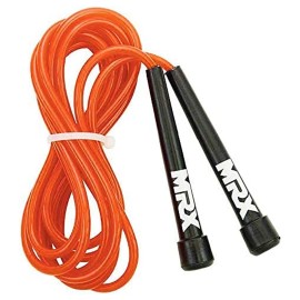 MRX 9 FT Jump Rope Speed Skipping Cross fit Workout Gym Aerobic Exercise Boxing Rope - Orange