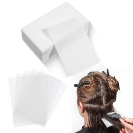 300PCS Disposable Salon Perm Papers, Thin End-Papers for Hair Rollers High Temperature Resistance Hair Wrapping Paper Hair Curling Papers Styling Accessories for Homes Cold and Hot Perms (10 X 6.5cm)