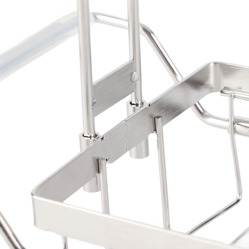 Kitchen Sink Rack Retractable Multipurpose Storage Rack for Kitchen