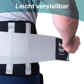 Neoprene Back Support Belt Supports Lumbar Area - Relieves Back Pain Adjustable Compression Suitable for Men and Women - Back Strap for Straight Posture (XL)