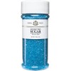 India Tree Blue Sparkling Sugar, 7.5 oz | Vibrant Decorating