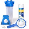Ronaqua 10" Clear Standard Whole House Water Filter System 20