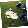 WHAMVOX Golf Driver Head Cover Adorable Dog Shape Club Head