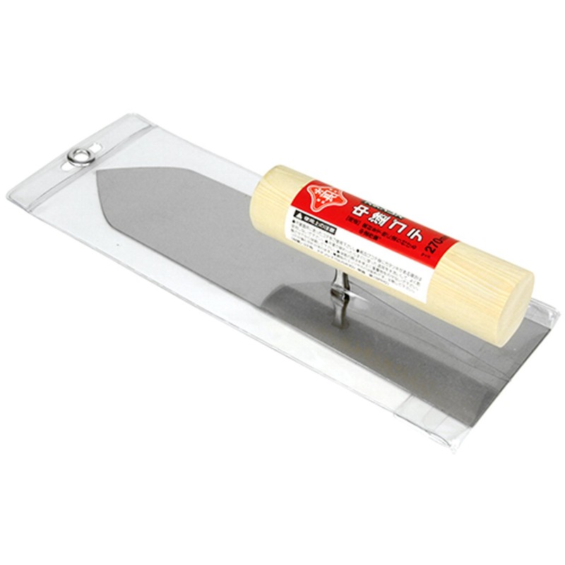 Red Length Stainless Steel Medium Coat Trowel 10.6 inches (270