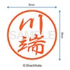 Shachihata Stamp Stamp Black 8 XL - 8 Stamp Face