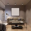 KYOTECH LED Surface-Mounted Spotlight Swivelling Diameter 80 x 84 mm