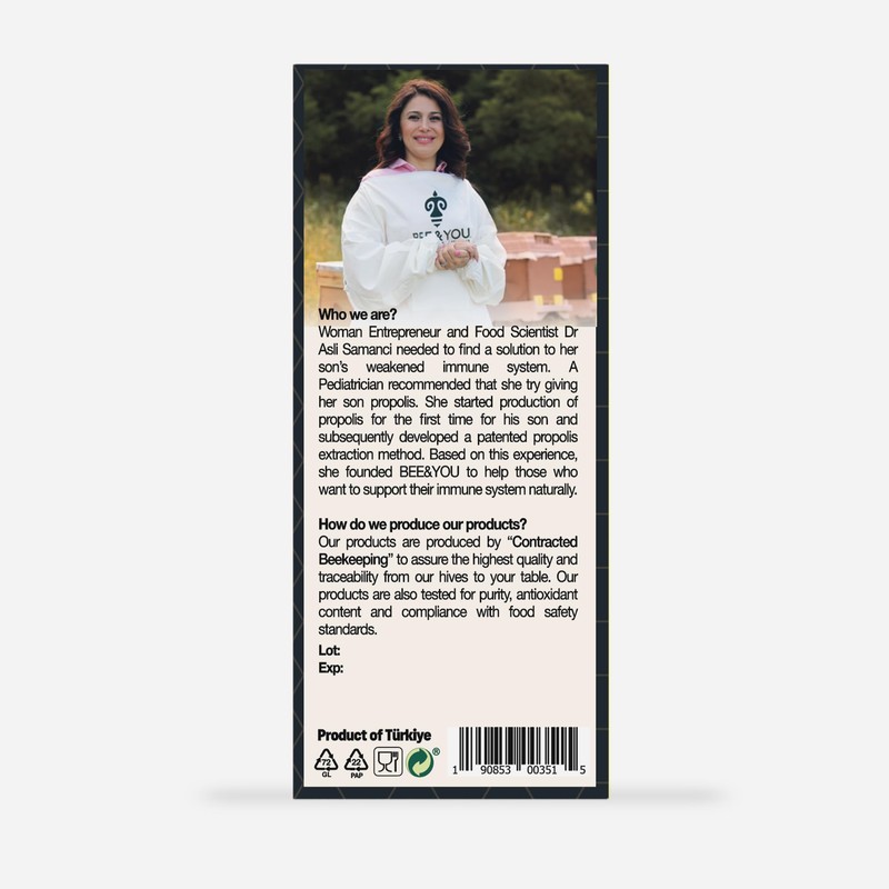 BEE and YOU Propolis Pure Liquid Extract – 300 mg