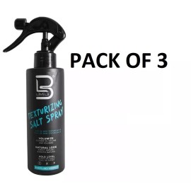 L3VEL3 Texturizing Sea Salt Spray 8.45 FL OZ. / 250ML - PACK OF 3