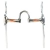 HILASON ALMINIUM Engraved Horse Curb BIT 5" Mouth Correction Copper