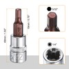 sourcing map 5/32" Hex Bit Socket 1/4" Drive SAE S2