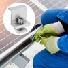 Solar Panel Mount End Clamp Solar Panel Bracket 35 mm