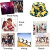 Joylife Fruit Print Bucket Hat Banana Pattern Fisherman Hats Summer