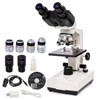 SELFIE CAT Binocular Compound Microscope, 40X-5000X Magnification Electronic Eyepieces Adult