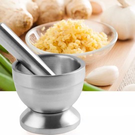 Dasing Stainless Steel Pestle Set Garlic Spice Mill Bowl Kitchen Tool