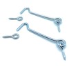 JAM2DAY 2 x Screw in Gate Hooks and Eyes -
