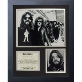 Legends Never Die Bob Seger Framed Photo Collage, 11 by 14-Inch