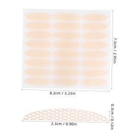 TOVINANNA Invisible Eyelid Tape for Hooded Eyes Pcs Lace Eyelid Stickers Instant for Women Comfortable Natural