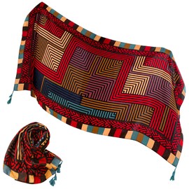 KIPTVO Cover ups for Women Beachwear, Long Beachwear Sarong, Women Beach Wrap, Bright Color Large Sarong Shawl, Women Beach Bikini Cover Ups, Suitable for Seaside, Beach, Gift for Family and Friends