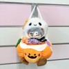 Ghost Poncho & Pumpkin Bag Set for 3.9 inches (10
