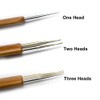 Luwigs 3pcs/Set 0.5mm Dreadlock Crochet Hook for Hair (1 Hook,
