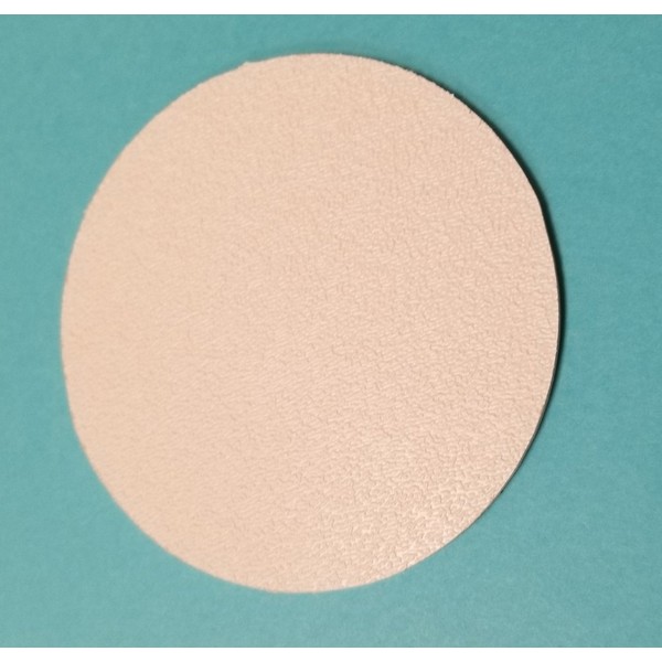 ABS Plastic Sheet 1/8" Thick Circle Pick Your Diameter (White,