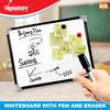 SOL Magnetic Whiteboard A4 with Pen | 29 x 24cm
