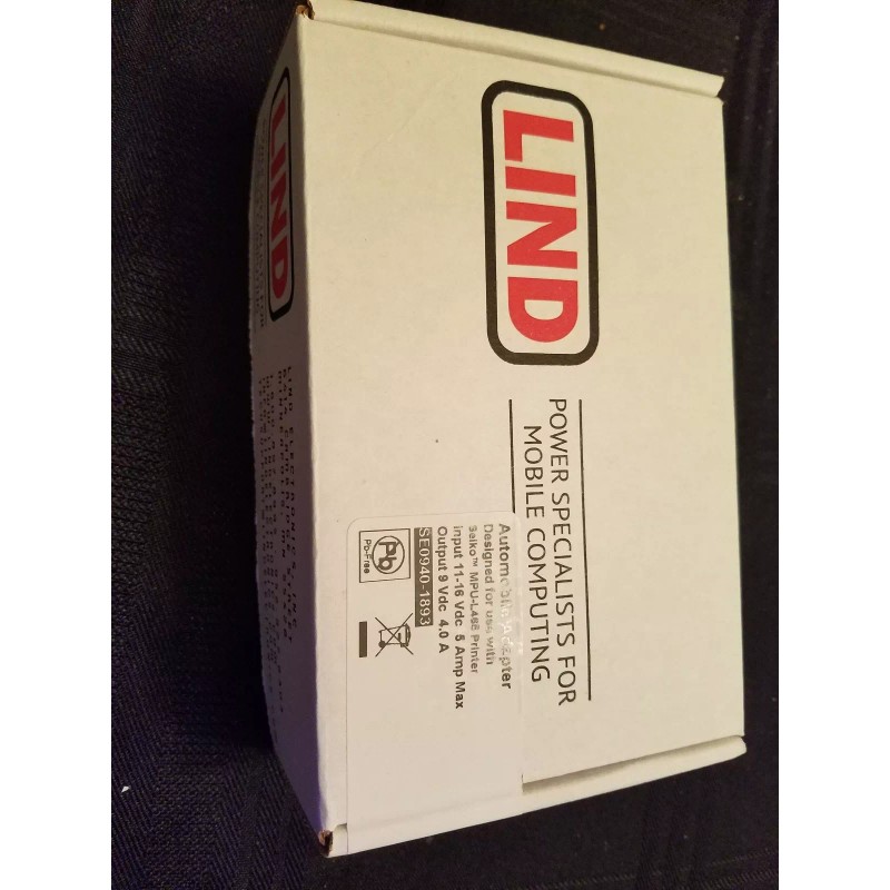Lind NEW Lind Automobile Adapter Seiko Power Supply SE0940-1893 MPU-L465