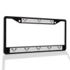 Metal Insert License Plate Frame Men's Lacrosse Sticks Weatherproof Car