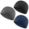 Pack of 3 Cycling Cap, Quick-Drying Cycling Cap, Breathable Summer