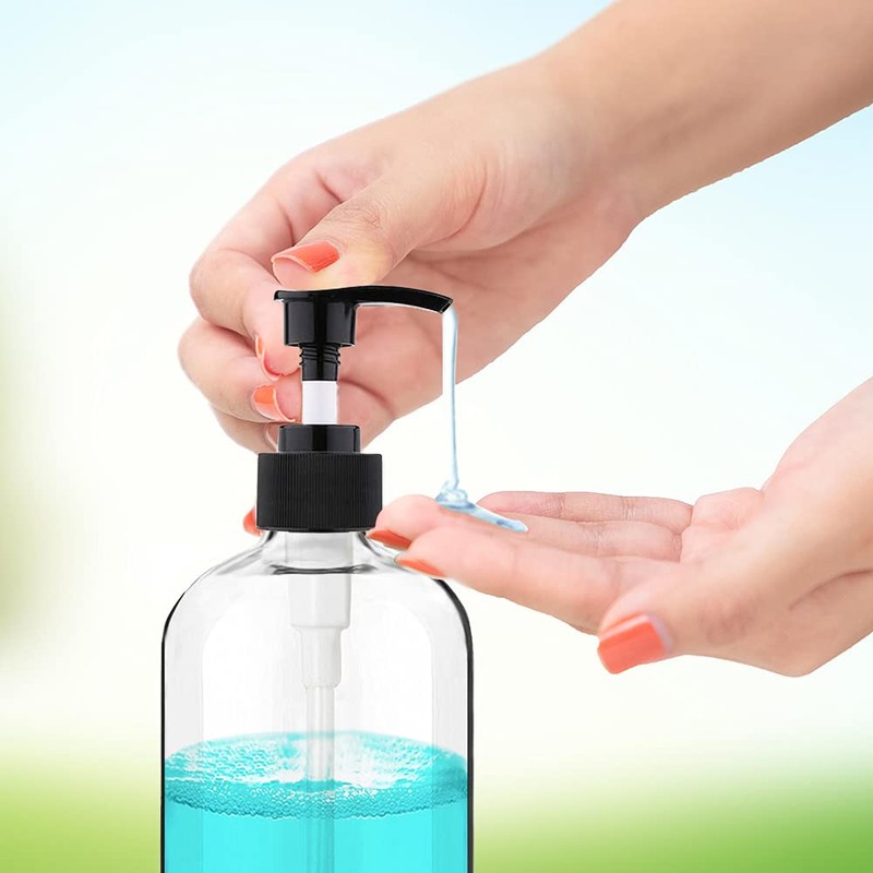 Empty Plastic Pump Bottles Dispenser 2 Pack 32oz/ 1 Liter