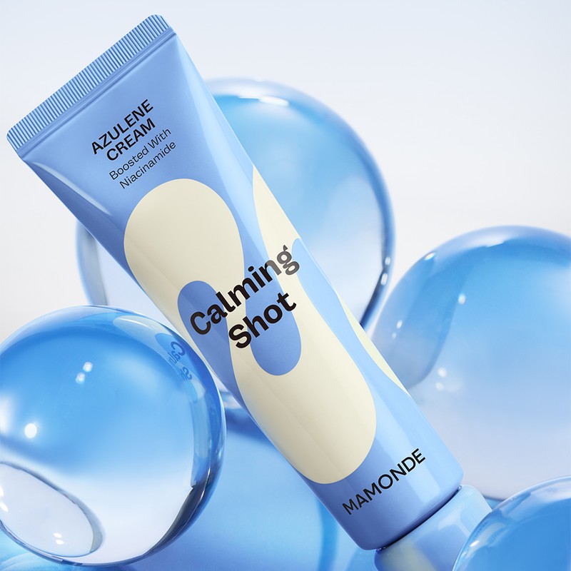 Mamonde Calming Shot Azulene Cream 60ml /Niacinamide / 마몽드 카밍