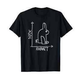 Funny Science Nerd Duck or Rabbit Physics Math Geek T-Shirt