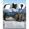 cciyu Black Power Left and Right Side View Mirror Manual