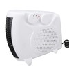 Portable Fan Heater Quick Heating Adjustable Temperature Mini Space Heater