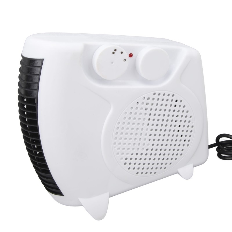Portable Fan Heater Quick Heating Adjustable Temperature Mini Space Heater