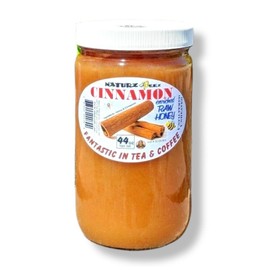 NATURZ BEEZ RAW HONEY with CINNAMON 2.75 Lbs / 44oz 100% PURE USA HONEY