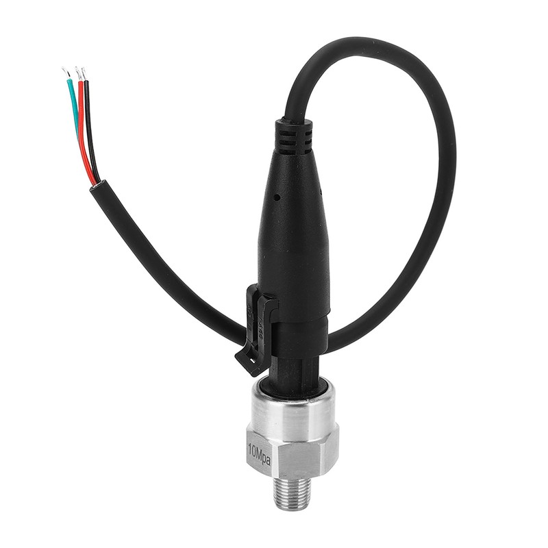 Pressure Transducer 0‑10Mpa Sender Stainless Steel Sensor 1/8in 27NPT Thread