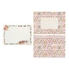 Shibuko Moriyama AHK-400 Letter Set / Flower Pattern
