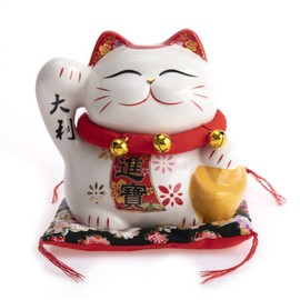 lachineuse Japanese Cat Special Fortune 12 x 13 x 11 cm